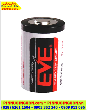 EVE ER34615, Pin nuôi nguồn PLC EVE ER34615 D 19000mAh lithium 3.6v chính hãng